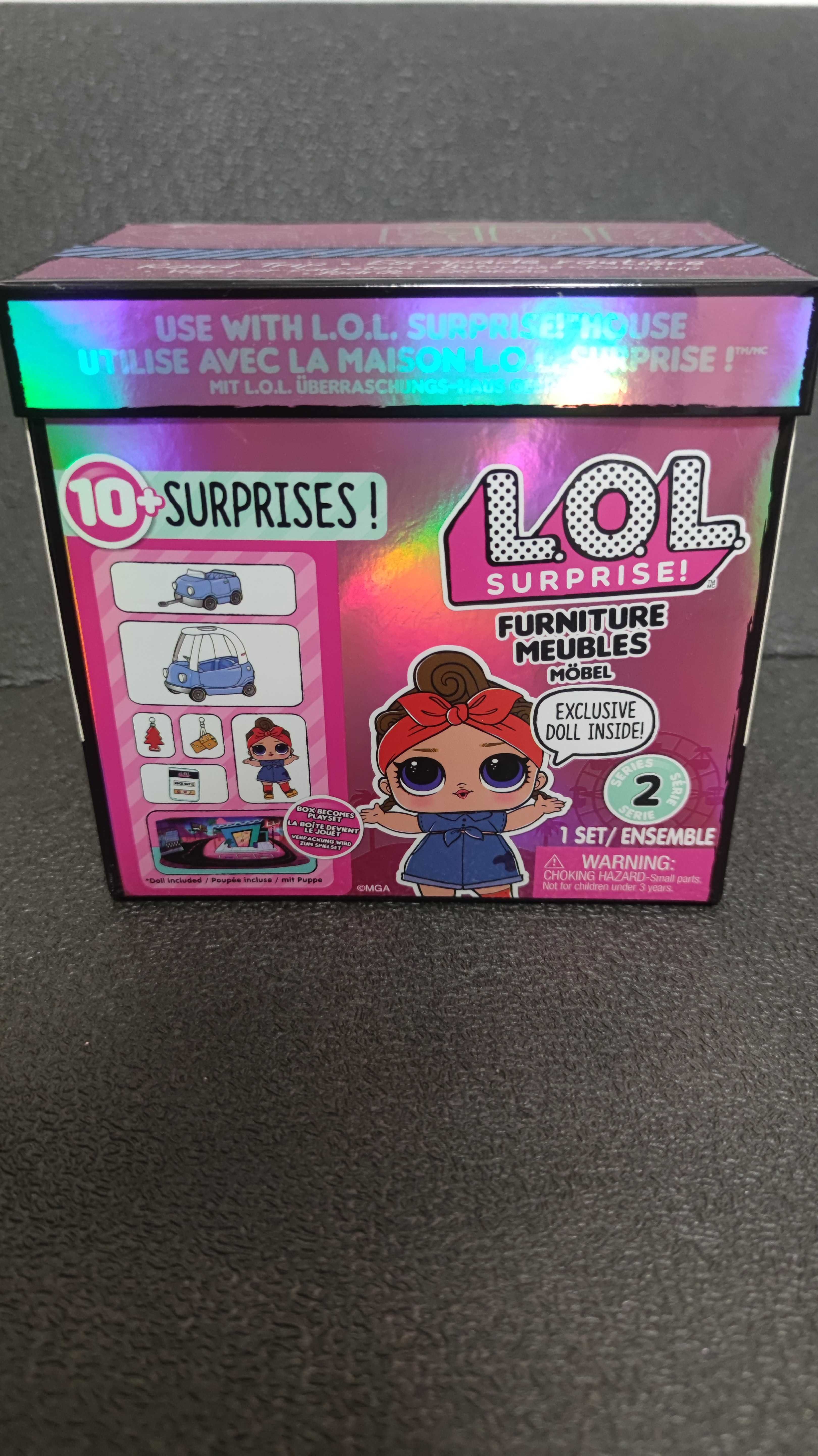 L.o.l. lol surprise lodziarnia ice cream pop-up lalka kawiarnia meble