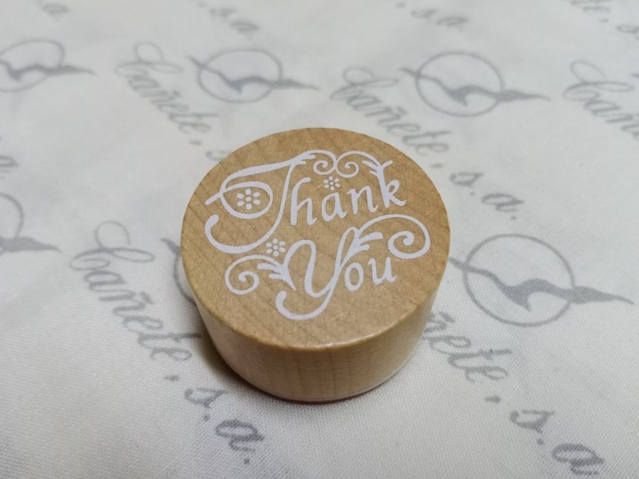Штамп 'Thank You' печать для рукоделия или скрапбукинга