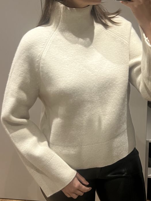 Теплий шерстяний светр h&m premium