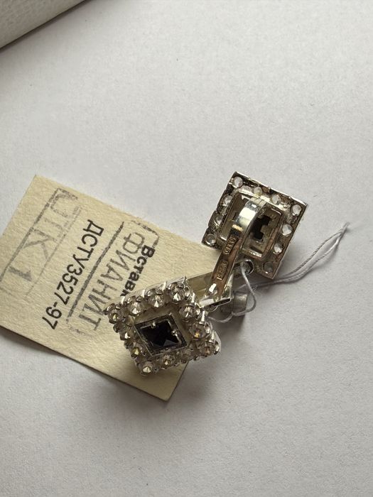 Вінтажні сережки срібло 925