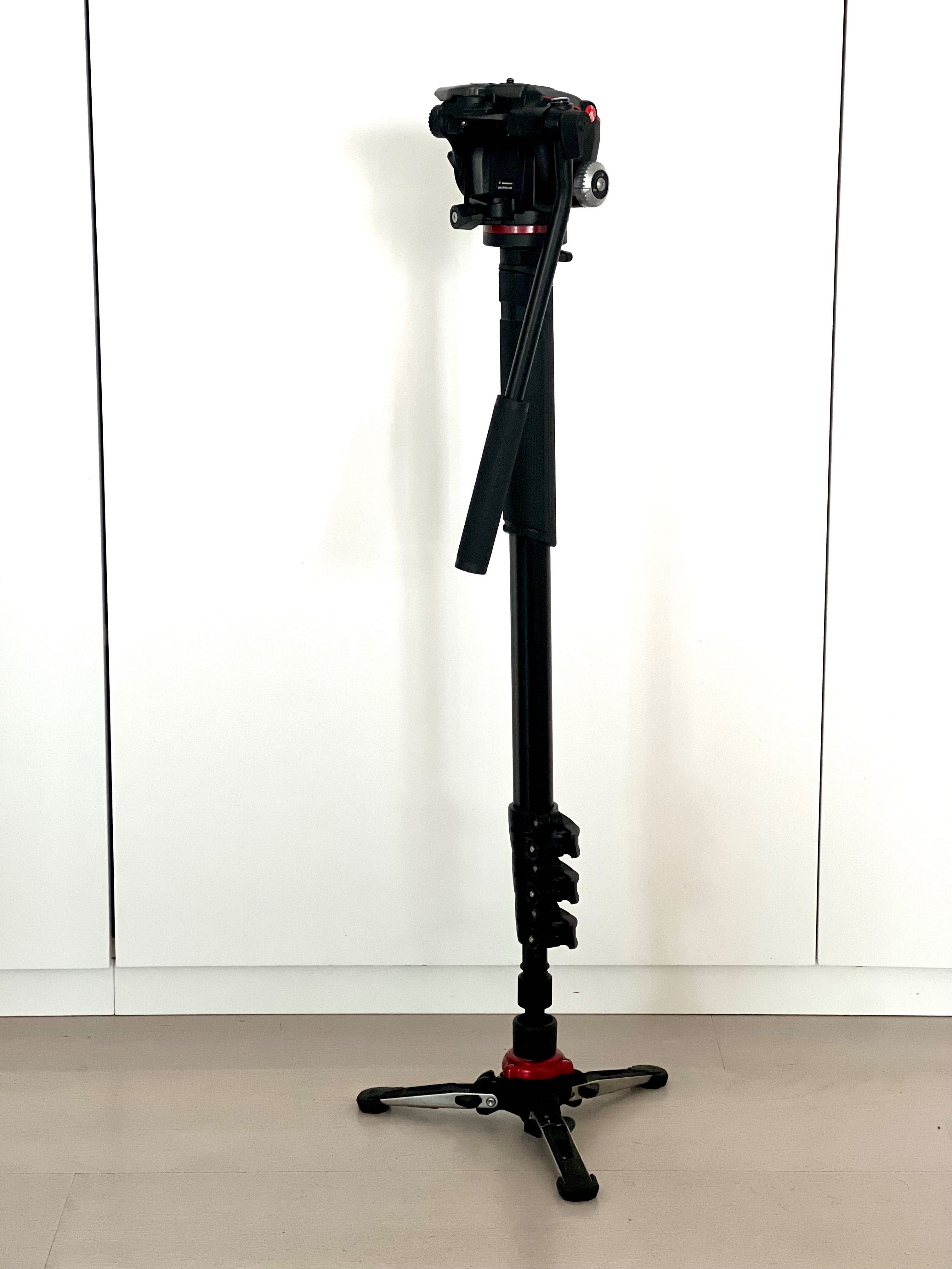 Монопод Manfrotto MVMXPROA4 + Manfrotto MHXPRO-2W (Стан нового)