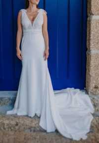 Vestido de casamento/Wedding Dress - NANET - Rosa Clara