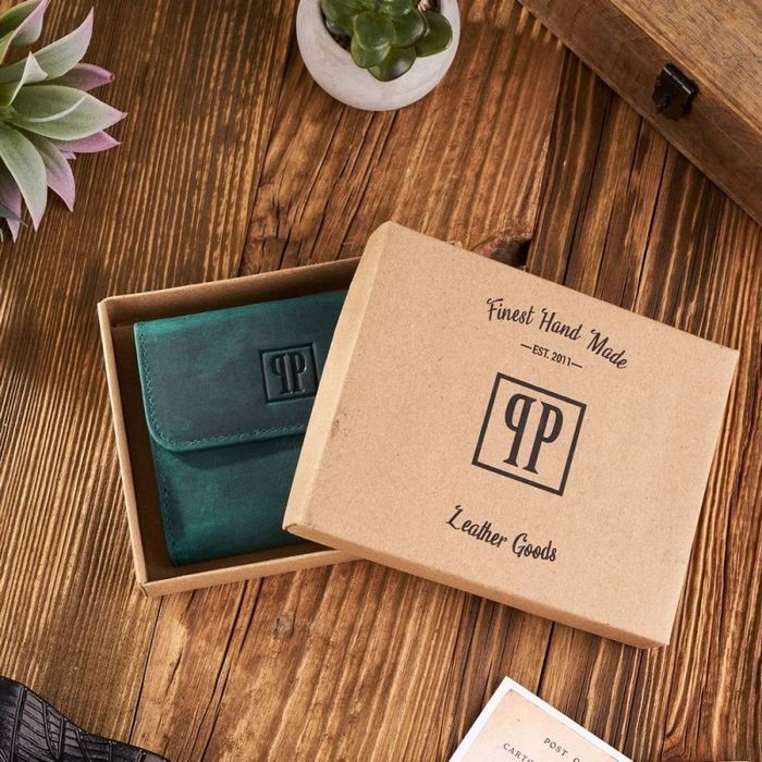 Damska portmonetka zielona portfel Paolo Peruzzi T-11-GR