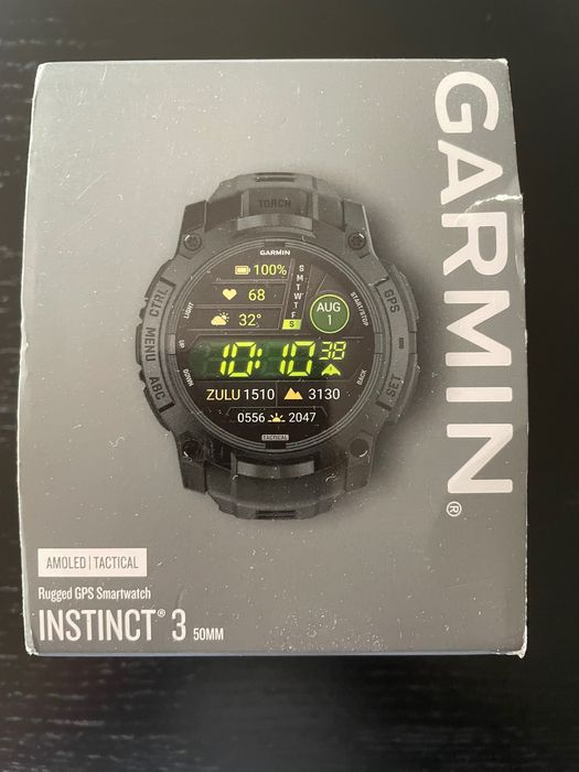 Nowy zegarek Garmin Instinct 3 Tactical