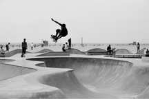 Aulas de skate.