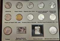 Zestaw srebrnych monet kolekcjonerskich - emisja 2005