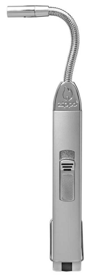 Zapalarka ZIPPO Flex Neck Utility Lighter Black & Silver Chrome