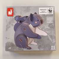 Koala drewniane puzzle 3D