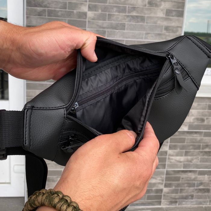 Сумка нагрудна поясна через плече бананка Turtle zeus