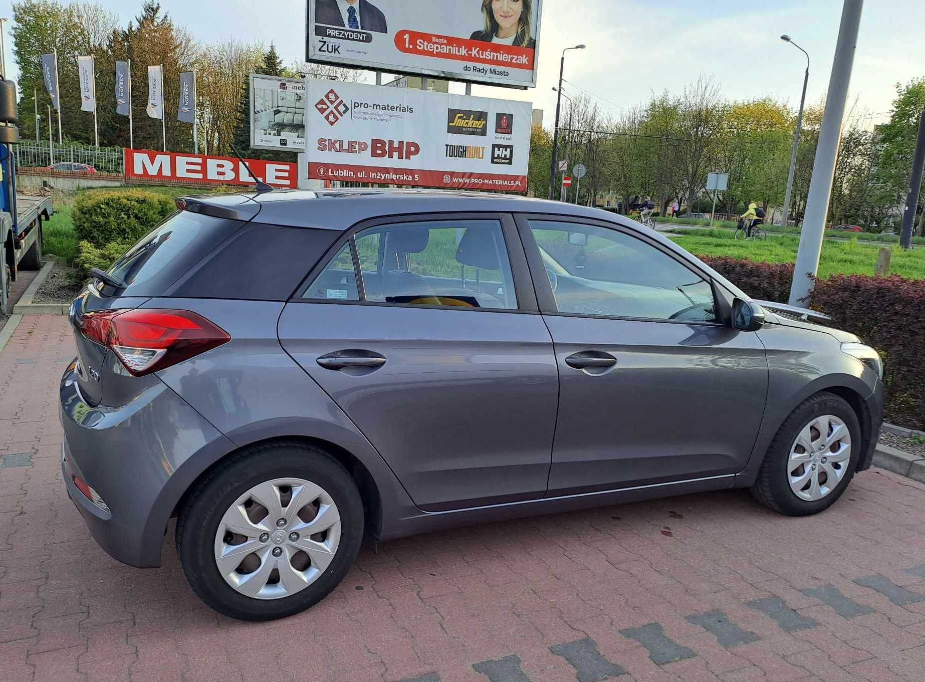 Hyundai i20 1.4 CRDI Salon Polska, serwisowany w ASO, 2 komplety kół