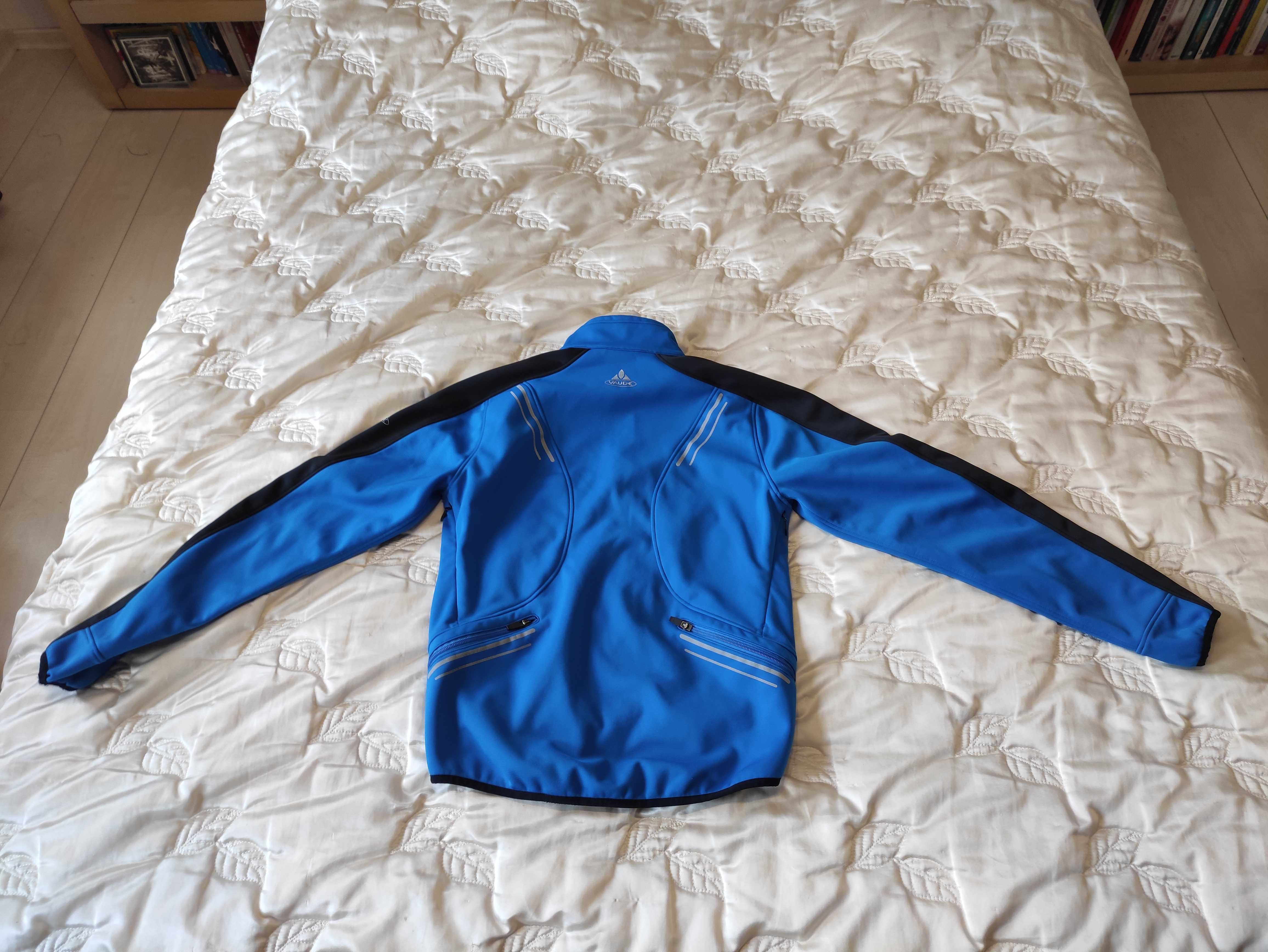 Męska wodoodporna rowerowa kurtka softshell Vauder.  S 48 bdb