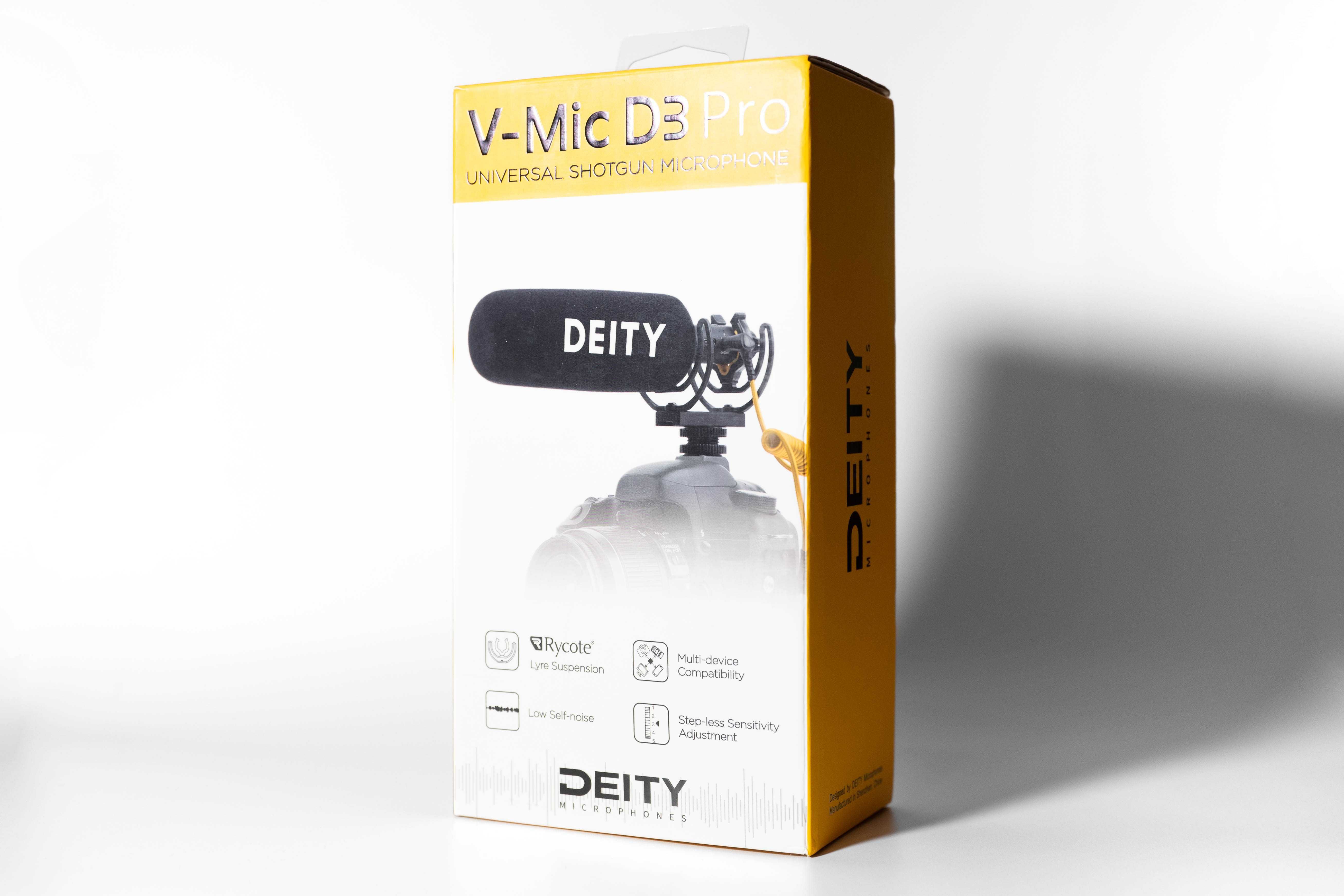 Суперкардіоїдний Мікрофон Deity V-Mic D3 Pro