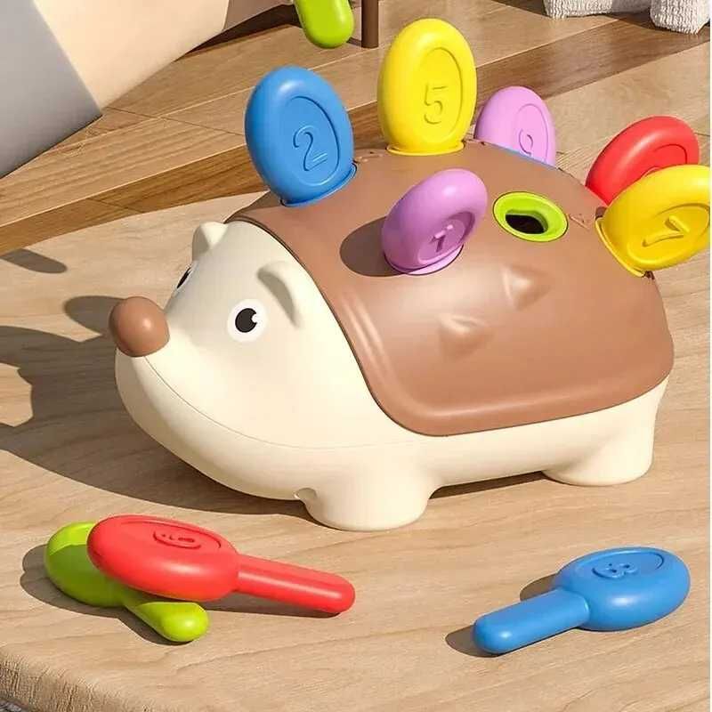 Wielofunkcyjne zabawki Montessori Jeż