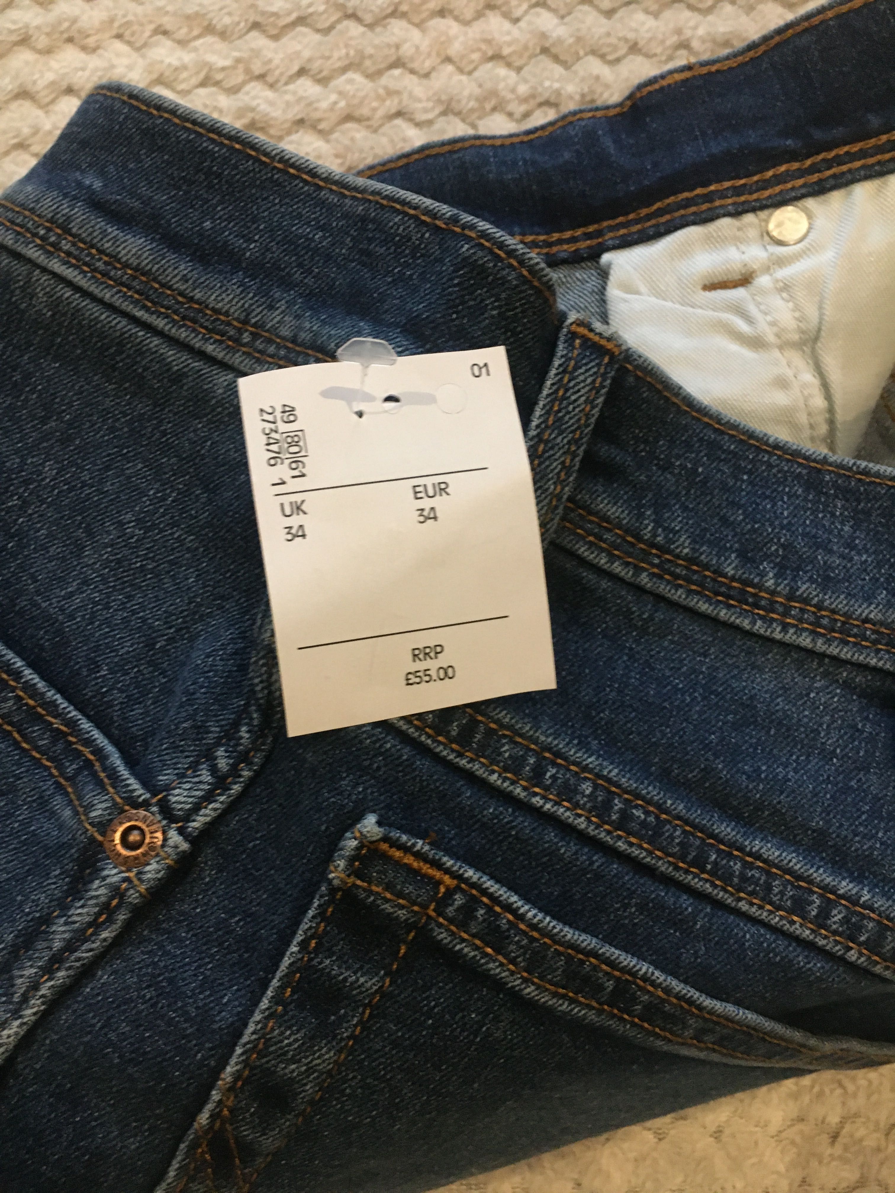 Spodenki jeansowe Wrangler Texas Short r. 34 Męskie Nowe