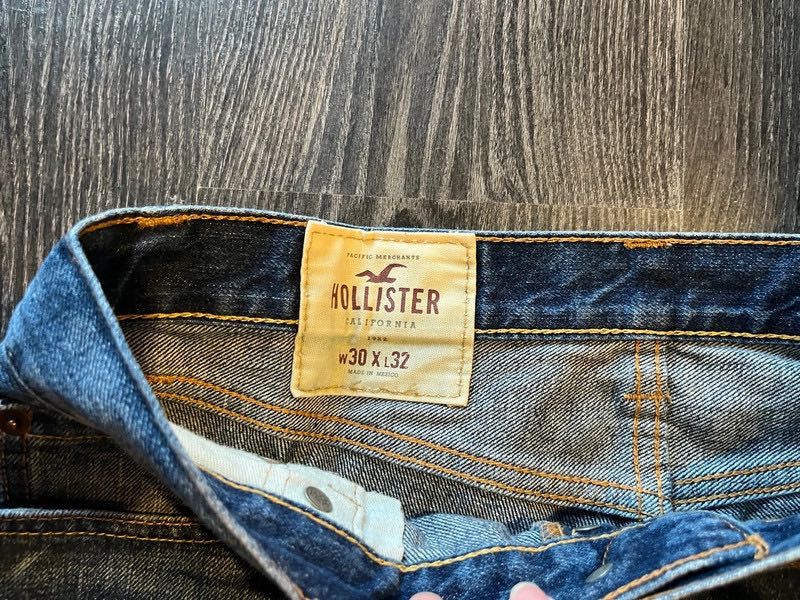 Hollister spodnie jeansowe jeansy