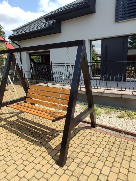 Huśtawka ogrodowa ocynk.