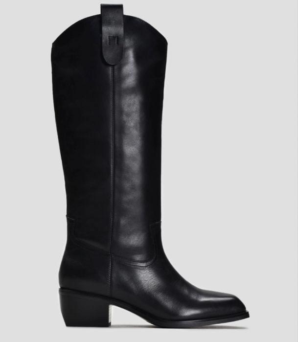 Казаки сапоги Vitto Rossi шкіра на байці