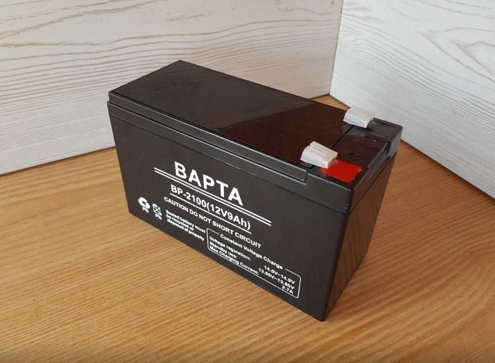 Аккумулятор 12 V 9 A/h для ИБП (ups), компьютеров, котельных.