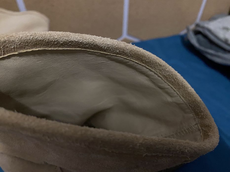 Сапоги замшевые 38 размер