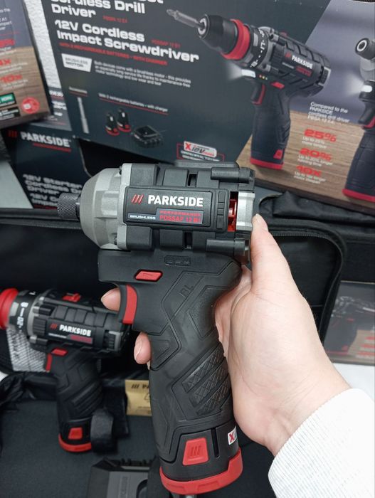 Шуруповер дриль, імпакт Parkside Performance PDSSAP 12, PBSPA 12 паркс
