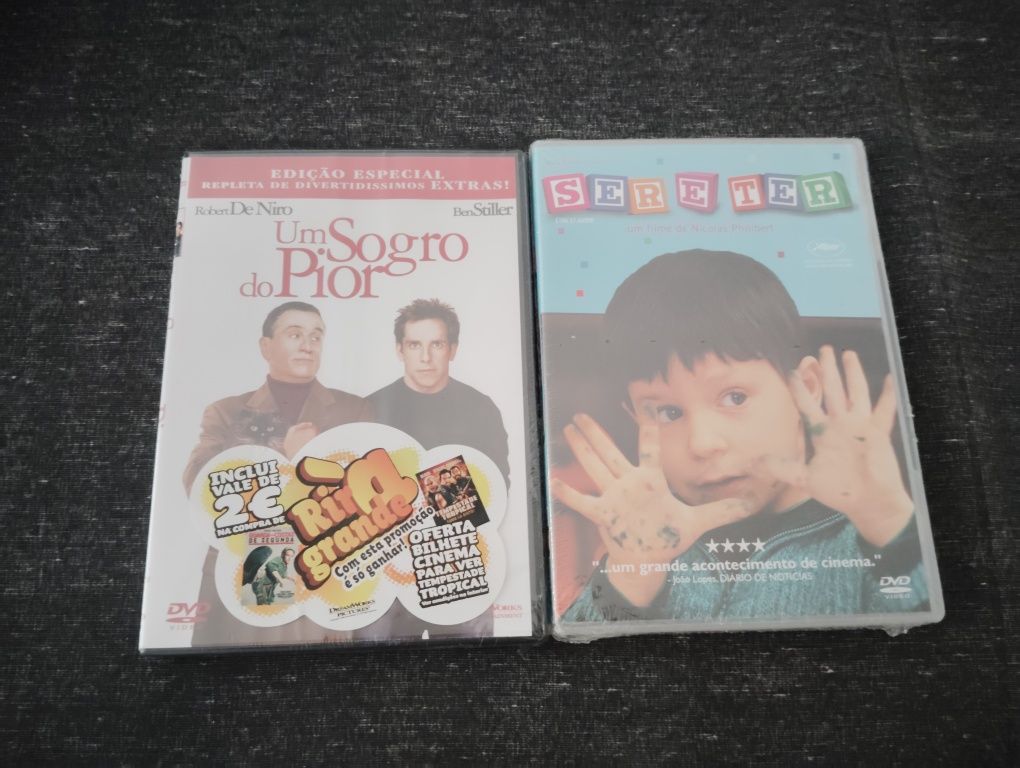 DVDs Novos no Plástico