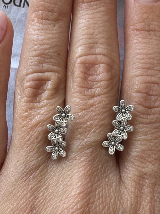 Сережки pandora оригінал