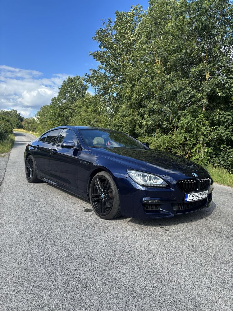 BMW 650i Gran Coupe 4.4 V8 449 KM • 2013 • Bogate Wyposażenie