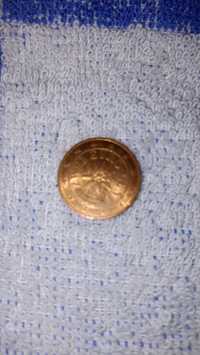 Várias moedas raras de 2 cêntimos