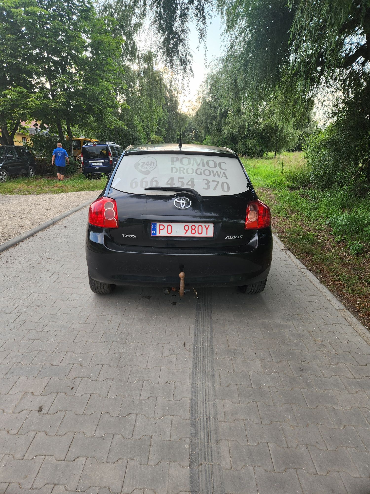 Toyota Auris Hatchback 2008 2.0 diesel uszkodzony silnik