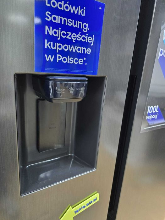 OUTLET nowa Lodówka Samsung kostkarka RS68A8842B1 Side by Side K5