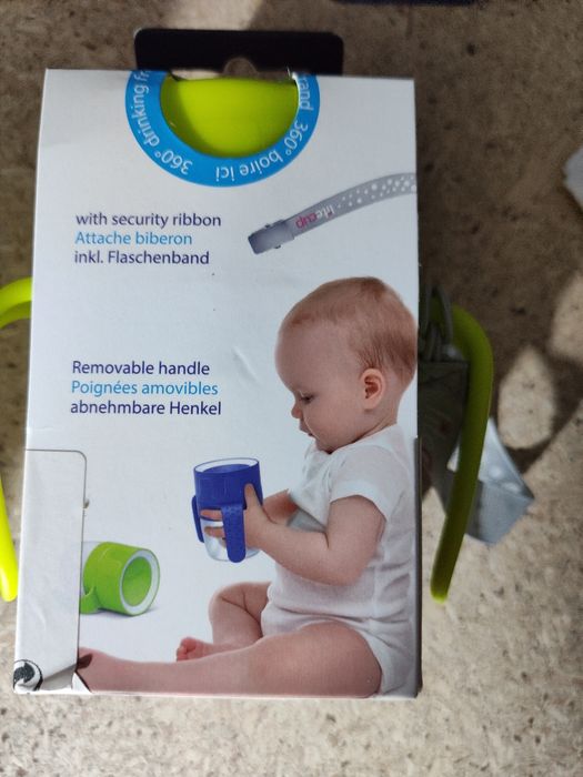 Copo com luz para bebé 200ml 6m