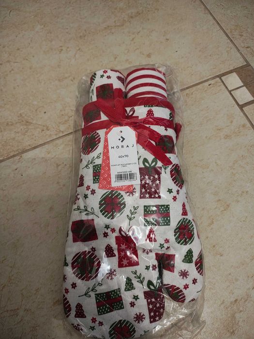 Komplet kuchenny świąteczny MORAJ