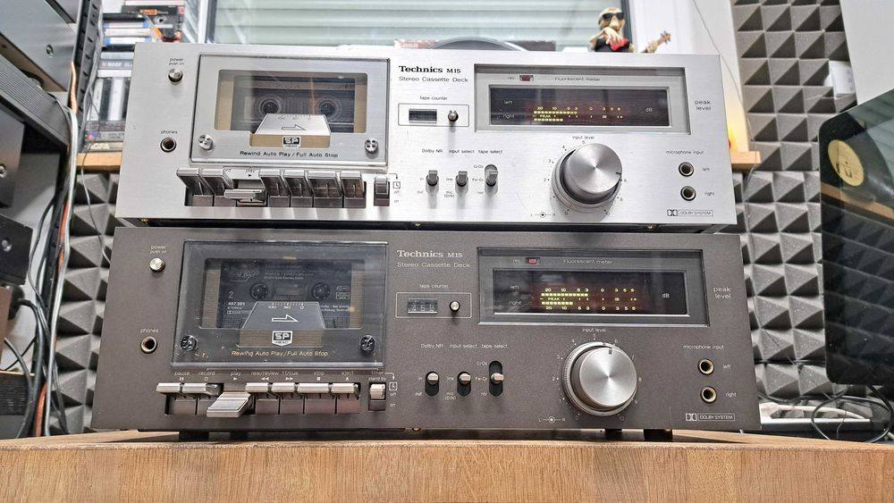 Deck Technics RS-M15 SREBRNY