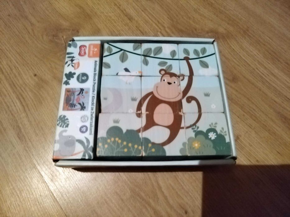 Sprzedam drewniane puzzle