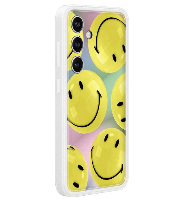 Оригинальный чехол Samsung S24 Plus Flipsuit (Heart + Smile) SM-S926