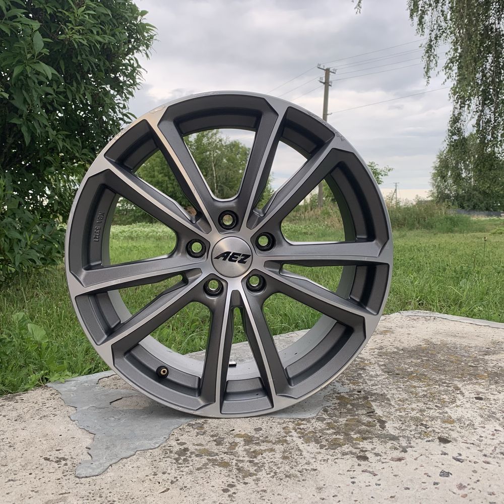 Диски r17 5x108 AEZ Tioga Graphite Volvo титани