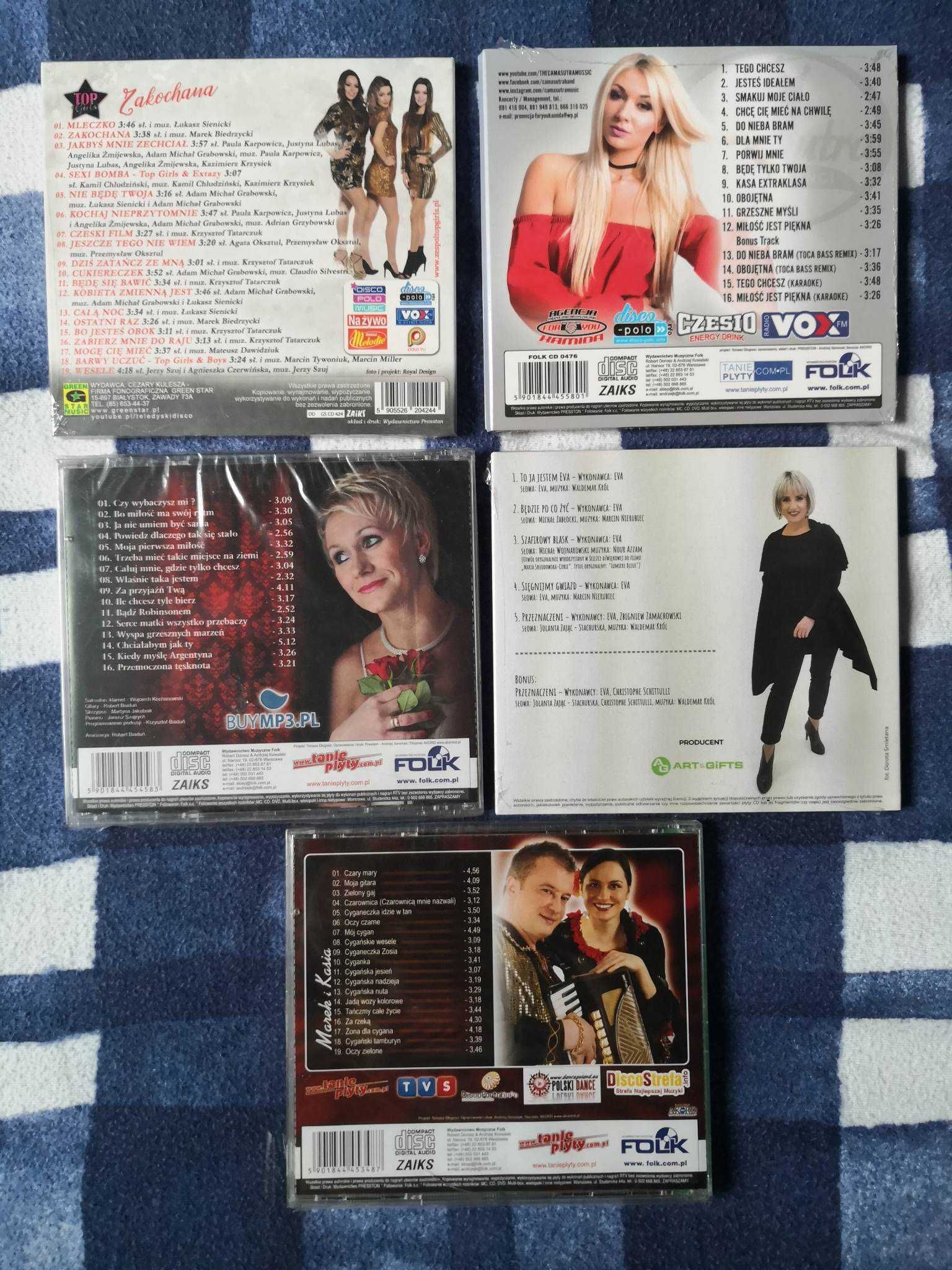 Kobiety Disco Polo - 5 x CD / Top Girls, Camasutra, Agnus  / nowe