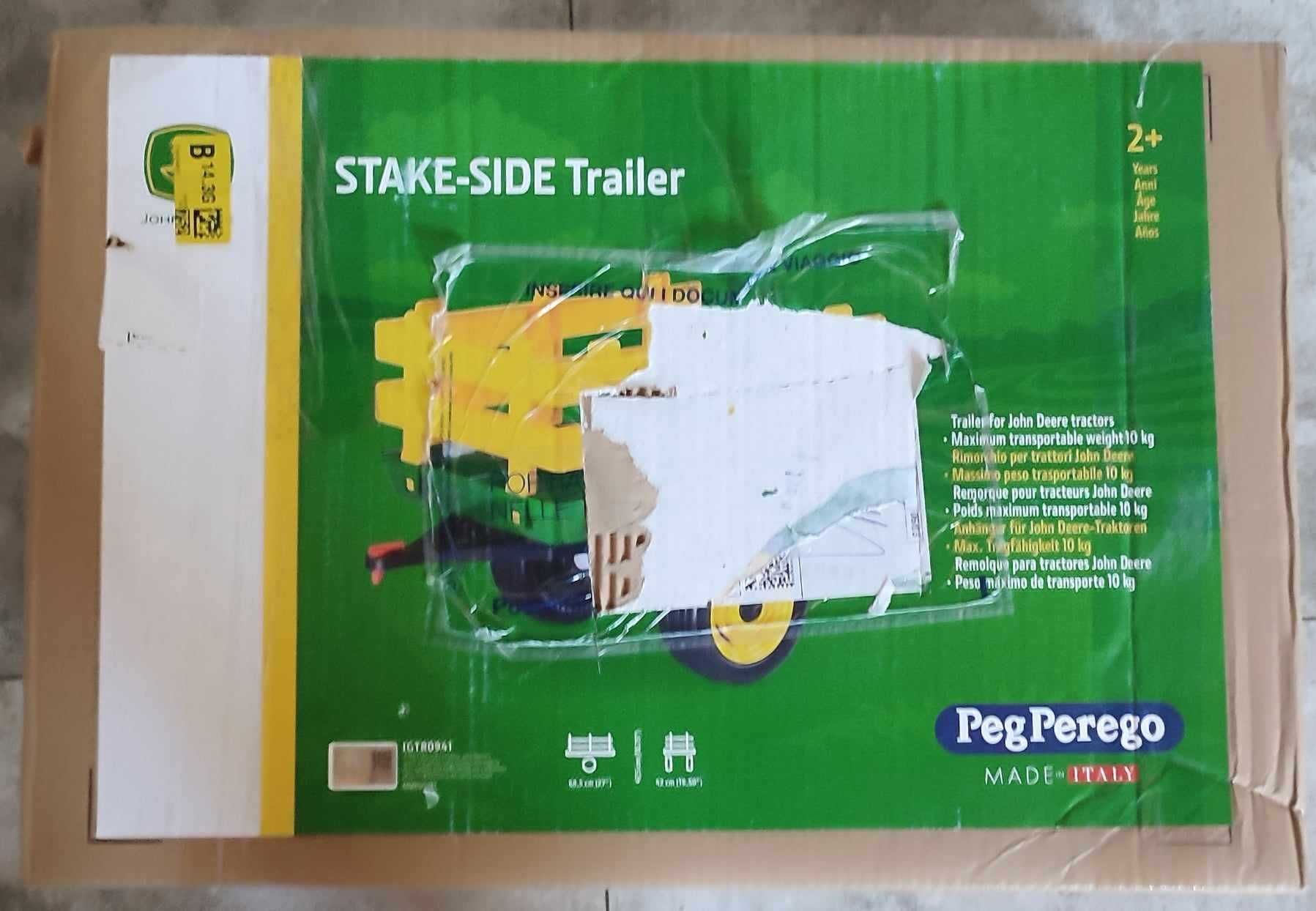 Przyczepa do traktorka PEG PEREGO JOHN DEERE Stake-Side Trailer