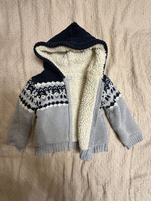 Детская теплая кофта