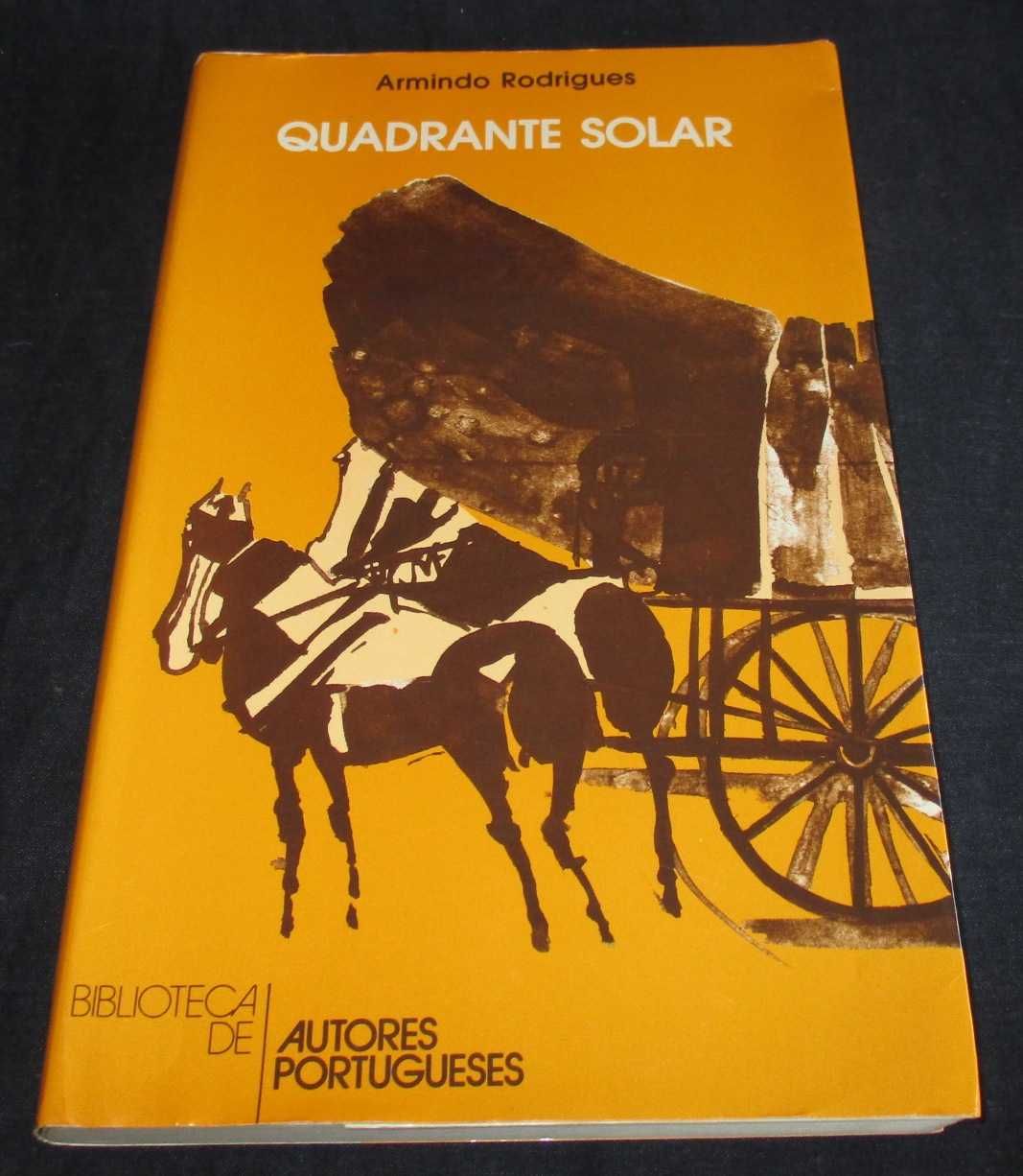 Livro Quadrante Solar Armindo Rodrigues INCM Autografado