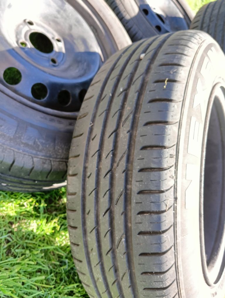 Opony letnie 195/65 r15  z felgami 4x100