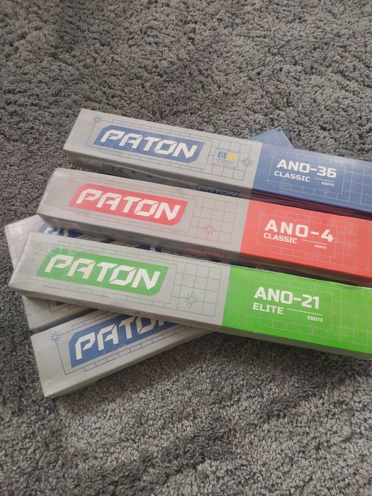 Зварювальні електроди Paton ANO по 5 кг