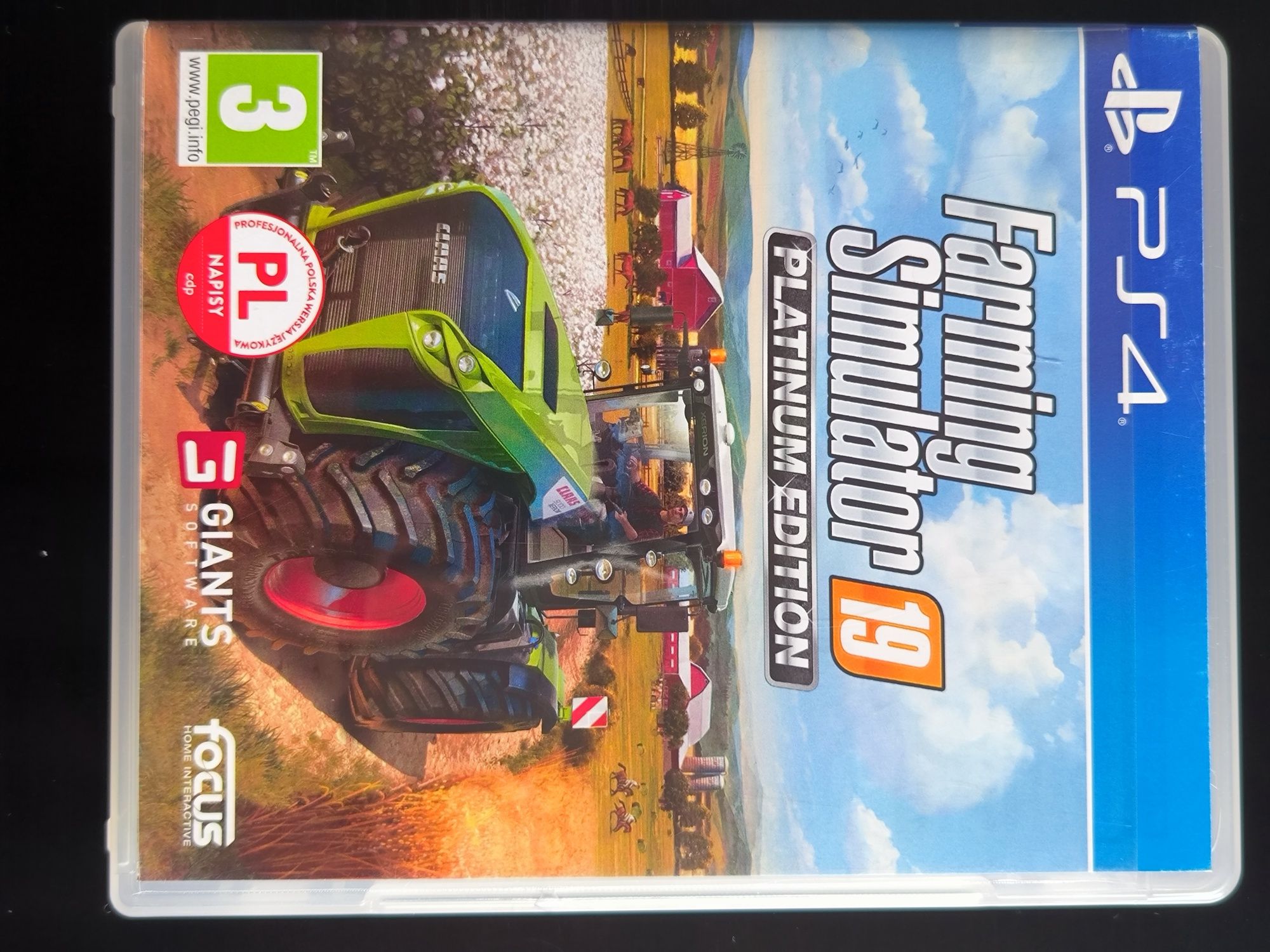 Farming Simulator 19 Platinum Edition PS 4