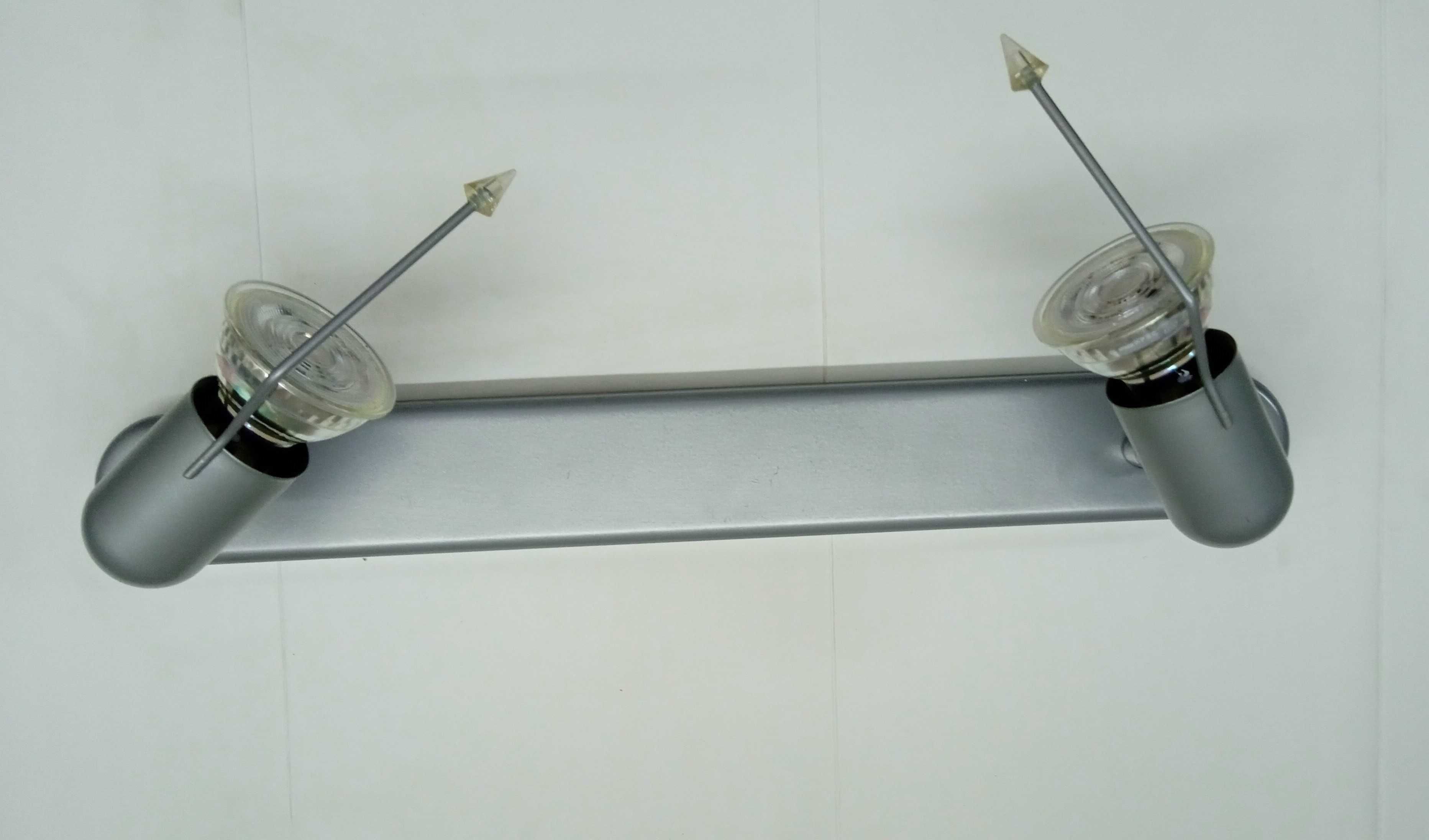 Zestaw lamp (3 szt.) 1x2 i 2x1 na led lub halogeny GU10