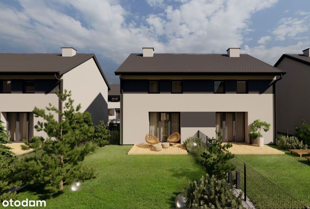 Gotowe do odbioru - Dom z pompą ciepła + 2 miejsca postojowe gratis.