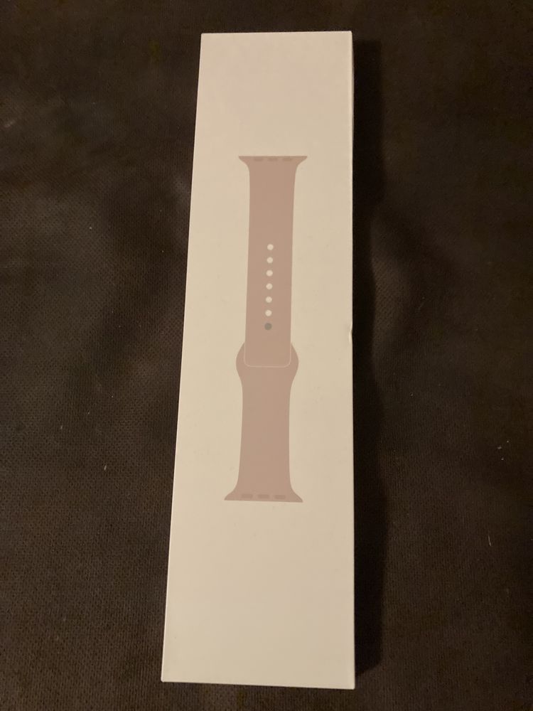 Apple wacht Series 7 45mm ,pasek sportowy biały