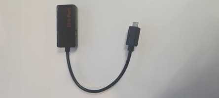 Adaptador SlimPort MicroUSB para HDMI -veja na TV através do telemóvel