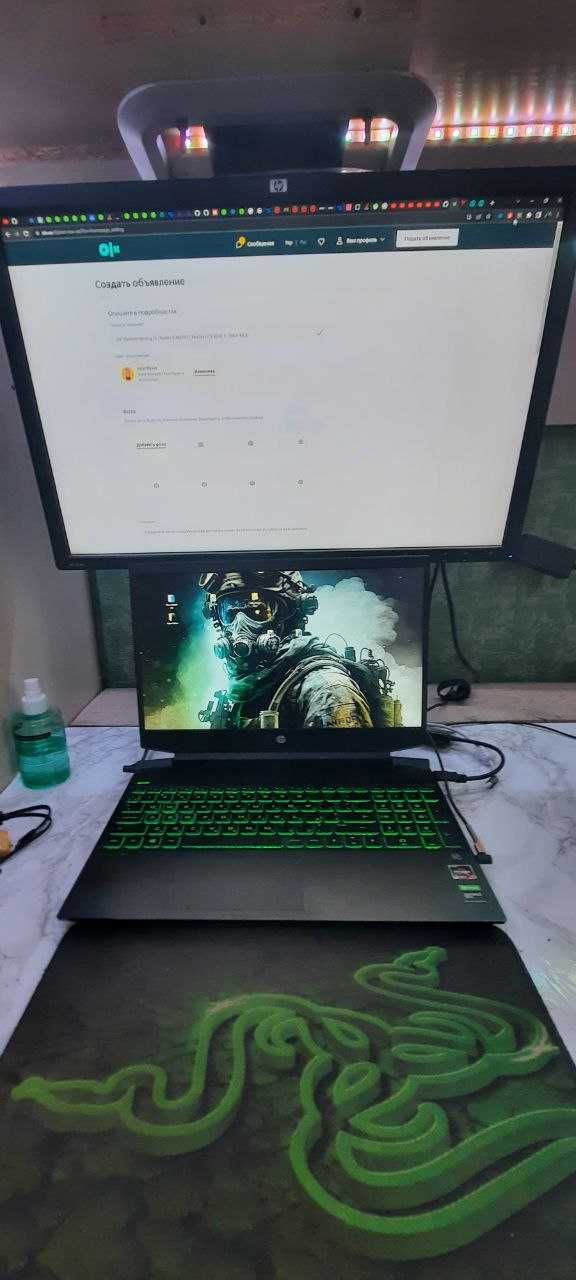 HP Pavilion Paming 15 /Ryzen 5 4600H / Nvidia GTX 1650 Ti /RAM 16GB