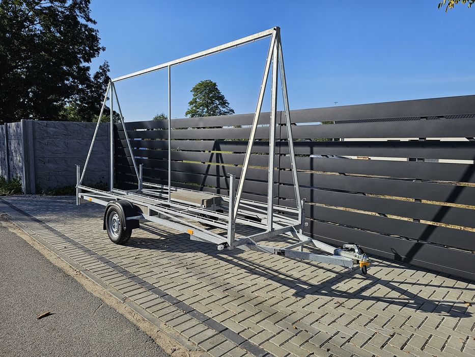 Przyczepa reklamowa pod baner reklama mobilna