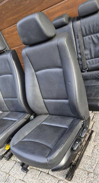 Fotele skóry BMW X1 E84 grzane